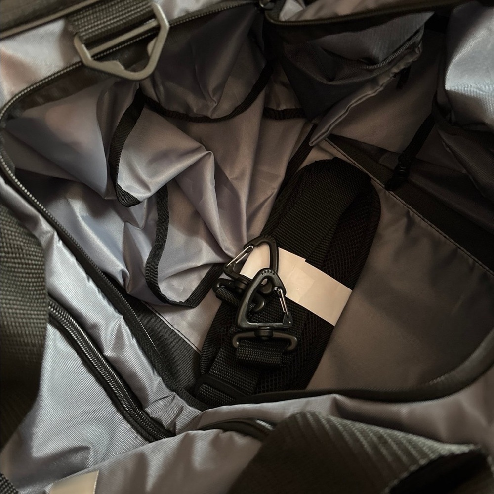 Adidas Black and Gray Duffel Bag - Picture 3 of 4